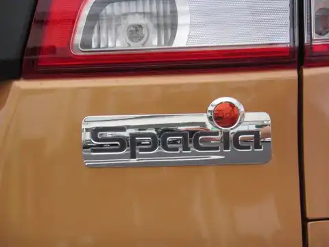 カタログ画像：スペーシア （SPACIA） Ｘスマートフォン連携ナビゲーション装着車 2013年3月 DBA-MK32S 660cc キャンドルオレンジメタリック 燃費26.8km / l 外装