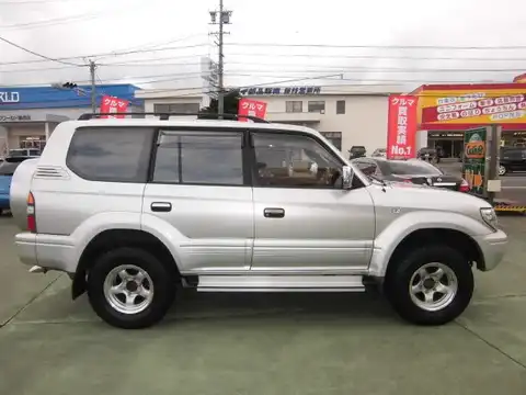 カタログ画像：ランドクルーザープラド （LAND CRUISER PRADO） ＴＳ 1998年1月 KD-KZJ95W 3000cc シルバーメタリック 外装