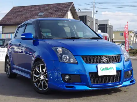 カタログ画像：スイフト （SWIFT） スポーツ Ｆリミテッド 2010年1月 CBA-ZC31S 1600cc パールメタリックカシミールブルー 燃費13.6km / l メイン（その他）