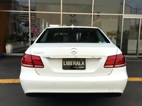 カタログ画像：Ｅクラス （E-CLASS） Ｅ２５０ 2013年5月 RBA-212036C 2000cc ポーラーホワイト（Ｓ） 燃費15.5km / l バック