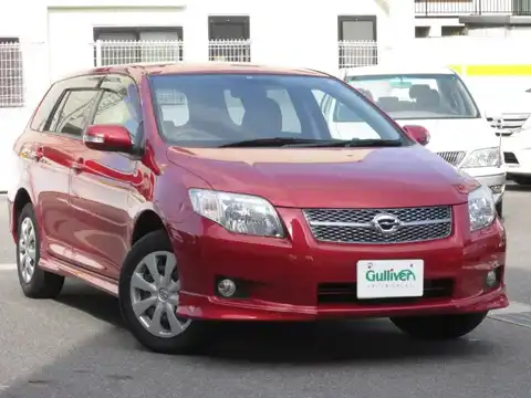 カタログ画像：カローラフィールダー （COROLLA FIELDER） １．５Ｘ エアロツアラー 2006年10月 DBA-NZE141G 1500cc レッドマイカメタリック 燃費18.0km / l メイン（その他）