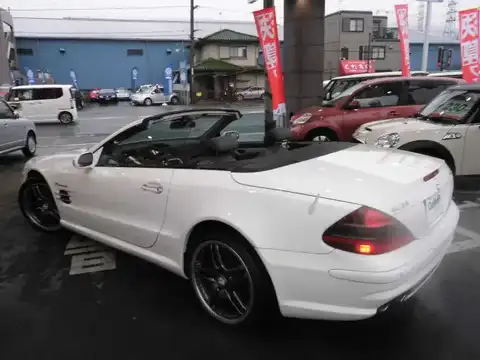 カタログ画像：ＳＬ （SL） ＳＬ５５ ＡＭＧ 2004年4月 GH-230474 5500cc アラバスターホワイト（Ｓ） 燃費6.3km / l 外装