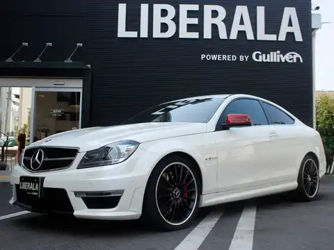 カタログ画像：Ｃクラス （C-CLASS） Ｃ６３ ＡＭＧクーペ 2012年7月 CBA-204377 6300cc ポーラーホワイト（Ｓ） 燃費7.1km / l メイン（その他）