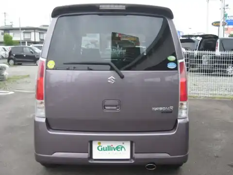 カタログ画像：ワゴンＲ （WAGON R） ＦＴ－Ｓリミテッド 2007年5月 CBA-MH22S 660cc ジュエルパープルパールメタリック 燃費18.8km / l バック