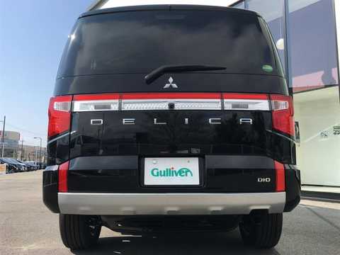 カタログ画像：デリカＤ：５ （DELICA D:5） Ｍ 2019年11月 3DA-CV1W 2200cc アイガーグレーメタリック×ブラックマイカ 燃費12.6km / l バック