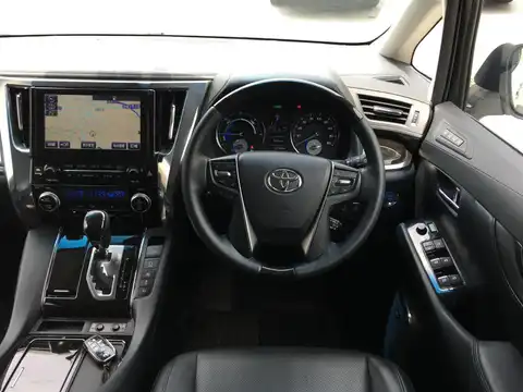 カタログ画像：アルファードハイブリッド （ALPHARD HYBRID） ハイブリッドＳＲ Ｃパッケージ 2015年1月 DAA-AYH30W 2500cc ラグジュアリーホワイトパールクリスタルシャインガラスフレークorホワイトパールクリスタルシャイン 燃費18.4km / l 内装