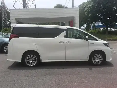 カタログ画像：アルファードハイブリッド （ALPHARD HYBRID） ハイブリッドＳＲ Ｃパッケージ 2015年1月 DAA-AYH30W 2500cc ラグジュアリーホワイトパールクリスタルシャインガラスフレークorホワイトパールクリスタルシャイン 燃費18.4km / l 外装