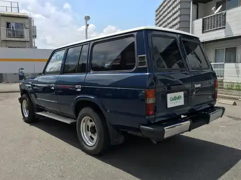 カタログ画像：ランドクルーザー６０ （LAND CRUISER 60） バン ＳＴＤ 1988年8月 M-FJ62V 4000cc バック