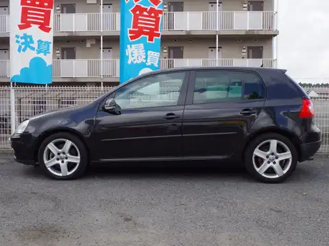 カタログ画像：ゴルフ （GOLF） ＧＴＸ 2005年3月 GH-1KAXX 2000cc ブラックマジックパールエフェクト 燃費12.6km / l 外装