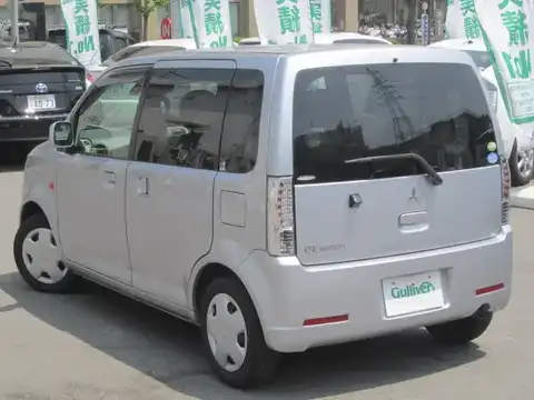 カタログ画像：ｅＫワゴン （EK WAGON） ＧＳ 2008年8月 DBA-H82W 660cc クールシルバーメタリックorドーンシルバーメタリック バック