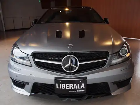 カタログ画像：Ｃクラス （C-CLASS） Ｃ６３ ＡＭＧクーペ エディション５０７ 2013年8月 ABA-204507 6300cc イリジウムシルバー（Ｍ） フロント