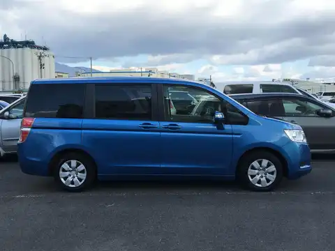 カタログ画像：ステップワゴン （STEPWAGON） Ｌｉ 2011年8月 DBA-RK2 2000cc アオゾラブルー・メタリック 燃費11.6km / l 外装