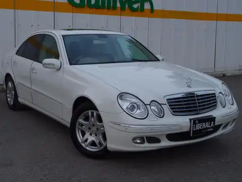 カタログ画像：Ｅクラス （E-CLASS） Ｅ２８０ 2005年8月 DBA-211054C 3000cc アラバスターホワイト（Ｓ） 燃費9.1km / l メイン（その他）