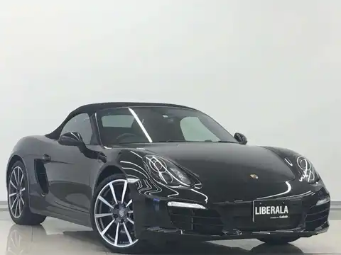 カタログ画像：ボクスター （BOXSTER） ボクスターブラックエディション 2015年6月 ABA-981MA122 2700cc ブラック メイン（その他）