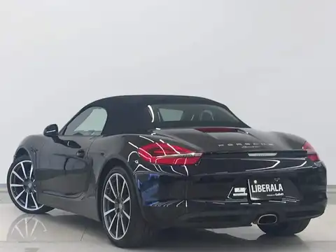 カタログ画像：ボクスター （BOXSTER） ボクスターブラックエディション 2015年6月 ABA-981MA122 2700cc ブラック バック