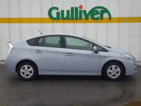 カタログ画像：プリウス （PRIUS） Ｇ 2009年5月 DAA-ZVW30 1800cc シルバーメタリックorアイスバーグシルバーマイカメタリック 燃費30.4km / l 外装