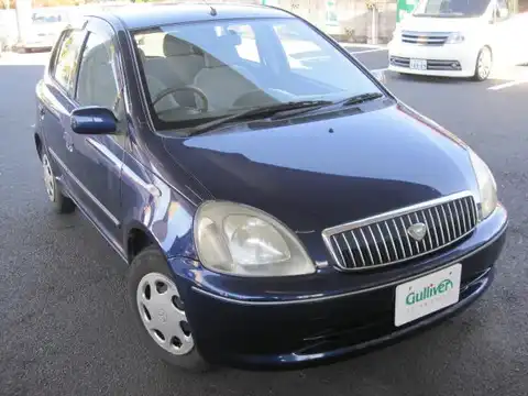 カタログ画像：ヴィッツ （VITZ） クラヴィア 1999年10月 GH-NCP10 1300cc ダークブルーマイカ 燃費18.0km / l メイン