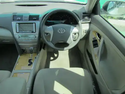 カタログ画像：カムリ （CAMRY） Ｇ Ｆｏｕｒ リミテッドエディション 2007年7月 DBA-ACV45 2400cc ホワイトパールクリスタルシャイン 燃費10.6km / l 内装