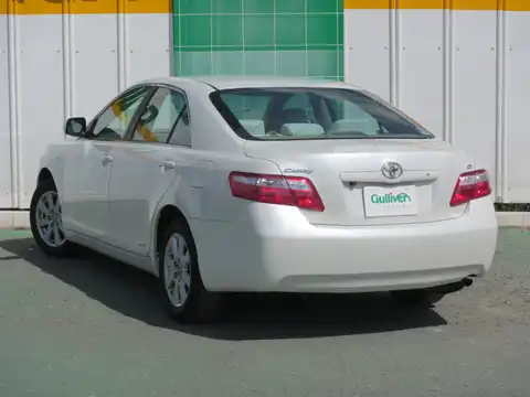 カタログ画像：カムリ （CAMRY） Ｇ リミテッドエディション 2007年7月 DBA-ACV40 2400cc ホワイトパールクリスタルシャイン 燃費11.4km / l バック