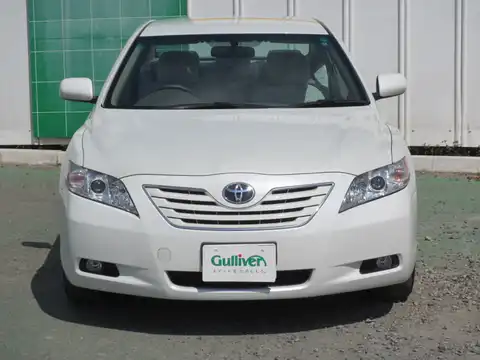 カタログ画像：カムリ （CAMRY） Ｇ リミテッドエディション 2007年7月 DBA-ACV40 2400cc ホワイトパールクリスタルシャイン 燃費11.4km / l フロント