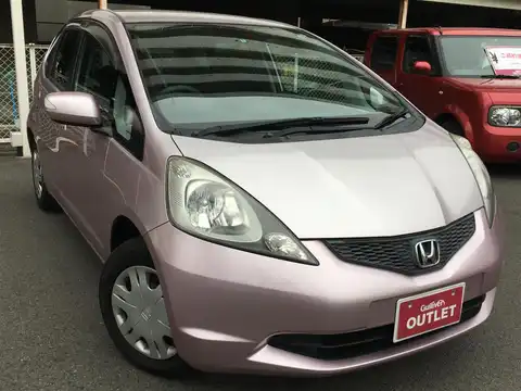 カタログ画像：フィット （FIT） Ｌ 2007年10月 DBA-GE7 1300cc クールロゼ・メタリック 燃費17.0km / l メイン（その他）