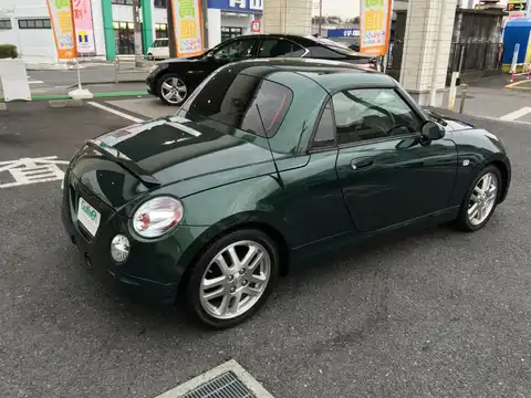 カタログ画像：コペン （COPEN） アルティメットエディションⅡ 2008年12月 ABA-L880K 660cc ＤＣ・ダークグリーンマイカ 燃費15.2km / l バック