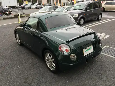 カタログ画像：コペン （COPEN） アルティメットエディションⅡ 2008年12月 ABA-L880K 660cc ＤＣ・ダークグリーンマイカ 燃費15.2km / l バック