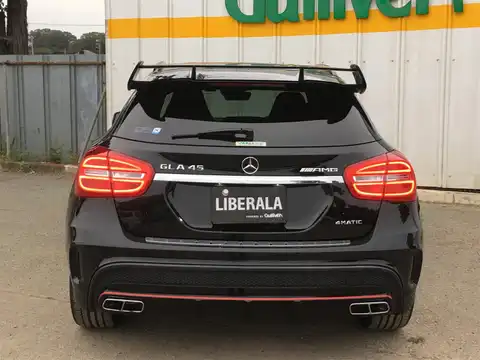 カタログ画像：ＧＬＡクラス （GLA-CLASS） ＧＬＡ４５ ＡＭＧ ４マチック エディション１ 2014年5月 CBA-156952 2000cc コスモスブラック（Ｍ） 燃費13.2km / l バック