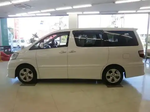 カタログ画像：アルファードＧ （ALPHARD G） ＡＳ 2005年4月 DBA-ANH15W 2400cc ホワイトパールマイカ 燃費9.4km / l 外装