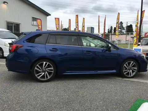 カタログ画像：レヴォーグ （LEVORG） １．６ＧＴ 2014年6月 DBA-VM4 1600cc ギャラクシィブルー・シリカ 燃費17.4km / l 外装