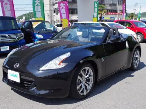 カタログ画像：フェアレディＺ （FAIRLADY Z） ロードスターバージョンＴ 2014年4月 CBA-HZ34 3700cc ダイヤモンドブラック（Ｐ） 燃費9.1km / l 外装