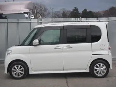 カタログ画像：タント （TANTO） カスタムＬ 2008年12月 CBA-L385S 660cc パールホワイトⅢ 燃費17.6km / l 外装