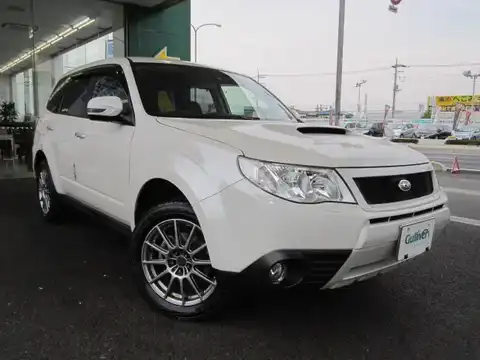 カタログ画像：フォレスター （FORESTER） Ｓエディション 2011年8月 CBA-SH9 2500cc サテンホワイト・パール 燃費9.8km / l メイン（その他）