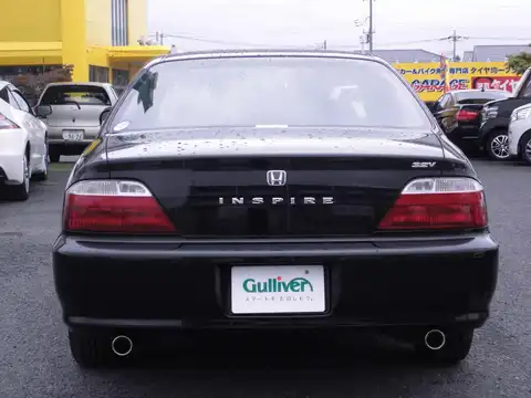 カタログ画像：インスパイア （INSPIRE） ２５Ｇ 1996年11月 E-UA2 2500cc スターライトブラック・パール 燃費10.2km / l バック