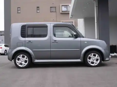 カタログ画像：キューブ （CUBE） １４ＲＳ ＦＯＵＲ 2005年5月 DBA-BNZ11 1400cc ミストグレー（Ｍ）orトワイライトグレー（ＰＭ） 燃費16.0km / l 外装