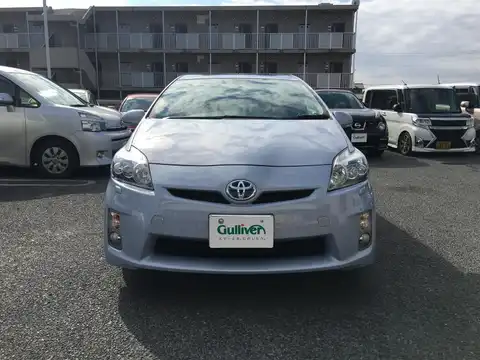 カタログ画像：プリウス （PRIUS） Ｓツーリングセレクション 2009年5月 DAA-ZVW30 1800cc シルバーメタリックorアイスバーグシルバーマイカメタリック 燃費35.5km / l フロント