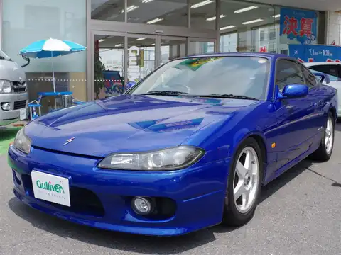 カタログ画像：シルビア （SILVIA） スペックＳ ｂパッケージ 1999年10月 GF-S15 2000cc ブリリアントブルー（ＴＰＭ） 燃費10.0km / l 外装