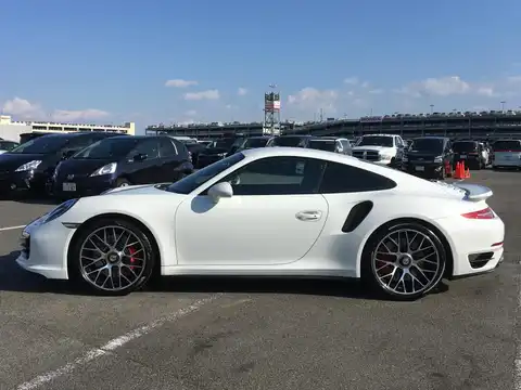 カタログ画像：９１１ （911） ９１１ターボ 2014年4月 ABA-991MA171 3800cc ホワイトorキャララホワイトメタリック 外装