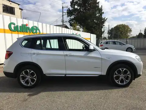 カタログ画像：Ｘ３ （X3） ｘＤｒｉｖｅ ２０ｄ Ｘライン 2016年10月 LDA-WY20 2000cc ミネラル・ホワイト（メタリック・カラー） 燃費18.6km / l 外装