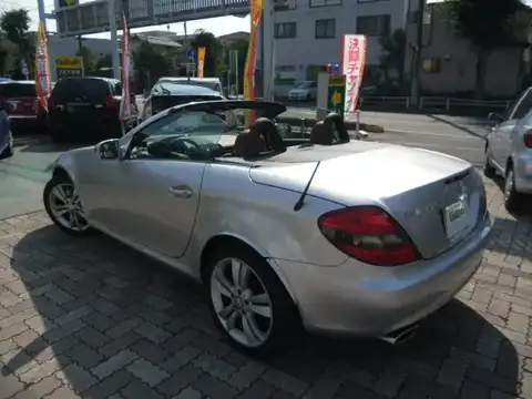 カタログ画像：ＳＬＫ （SLK） ＳＬＫ３５０ 2008年10月 DBA-171458 3500cc キューバナイトシルバー（Ｍ）orイリジウムシルバー（Ｍ） 燃費9.1km / l 外装