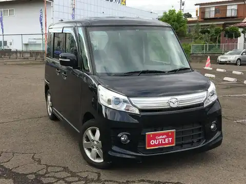 カタログ画像：フレアワゴンカスタムスタイル （FLAIR WAGON CUSTOM STYEL） ＸＳ 2013年10月 DBA-MM32S 660cc ブルーイッシュブラックパール３ 燃費27.8km / l メイン（その他）