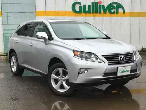 カタログ画像：ＲＸ （RX） ＲＸ４５０ｈ バージョンＬ 2014年4月 DAA-GYL15W 3500cc プラチナムシルバーメタリック 燃費16.8km / l メイン（その他）