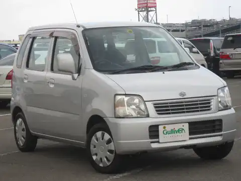 カタログ画像：ワゴンＲ （WAGON R） Ｂ 2003年4月 LA-MC22S 660cc シルキーシルバーメタリック 燃費16.8km / l メイン（その他）