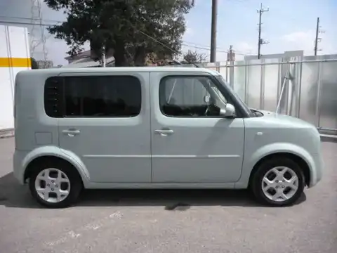 カタログ画像：キューブキュービック （CUBE CUBIC） １５Ｍ 2005年5月 DBA-YGZ11 1500cc アクアミント（Ｍ） 燃費17.8km / l 外装