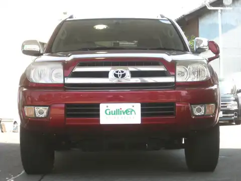 カタログ画像：ハイラックスサーフ （HILUX SURF） ＳＳＲ－Ｘ ２０ｔｈ アニバーサリー エディション 2004年8月 CBA-TRN215W 2700cc ダークレッドマイカメタリック 燃費8.9km / l フロント