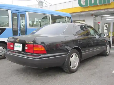 カタログ画像：セルシオ （CELSIOR） Ｂ仕様 ｅＲバージョン装着車 1997年7月 E-UCF20 4000cc ブラックトーニングＧ 燃費8.2km / l 外装