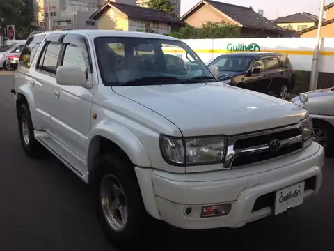 カタログ画像：ハイラックスサーフ （HILUX SURF） ＳＳＲ－Ｇ 2000年7月 GF-VZN185W 3400cc レッドマイカメタリックトーニングＧ 燃費8.2km / l メイン（その他）