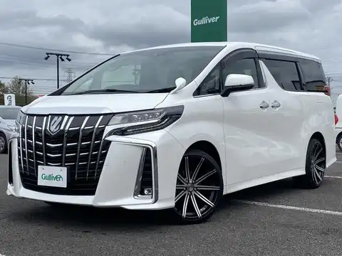 カタログ画像：アルファード （ALPHARD） ２．５Ｓ Ｃパッケージ 2020年1月 3BA-AGH35W 2500cc ホワイトパールクリスタルシャインorラグジュアリーホワイトパールクリスタルシャインガラスフレーク 燃費10.6km / l 外装