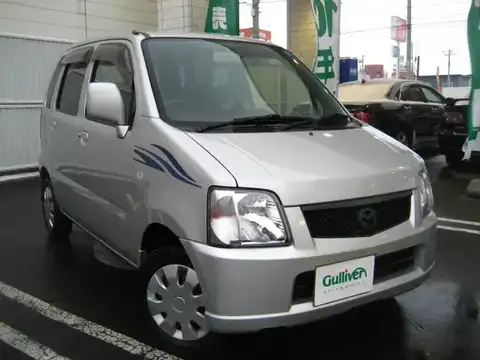 カタログ画像：ＡＺワゴン （AZ-WAGON） ＦＭ－Ｇターボ 2002年9月 TA-MD22S 660cc シルキーシルバーメタリック 燃費16.8km / l メイン（その他）