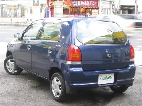 カタログ画像：アルト （ALTO） Ｌｃ 1999年10月 GF-HA12S 660cc サファイアブルーメタリック 燃費18.4km / l 外装